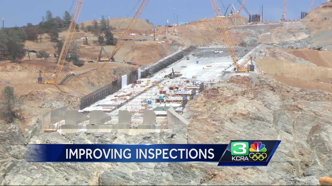 Construction at Oroville Dam’s spillway on schedule