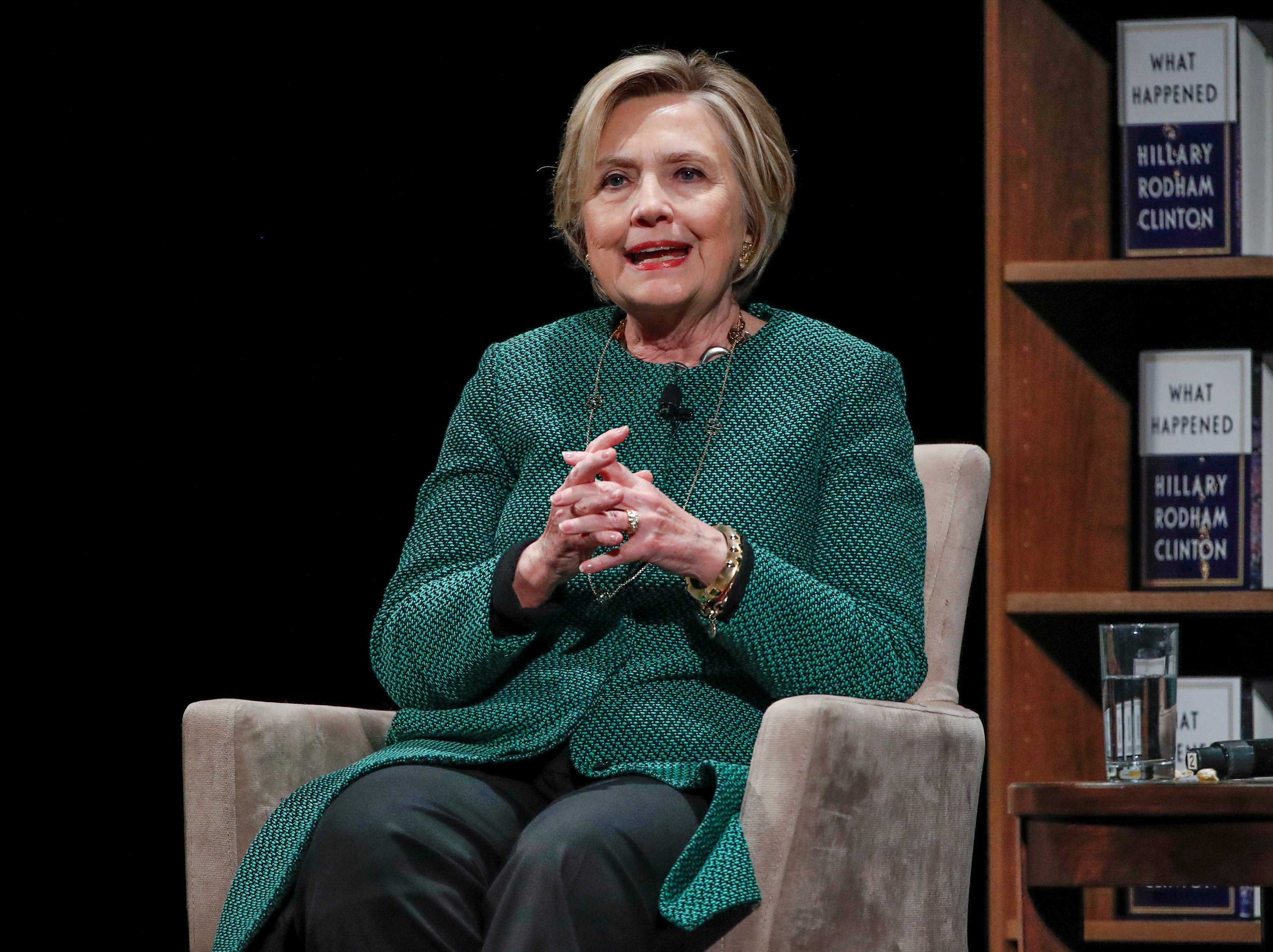 Hillary Clinton jokes about what she'll be for Halloween this year