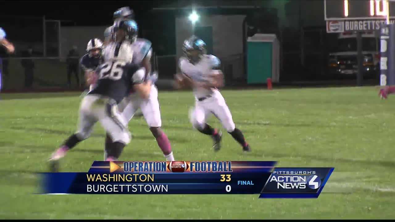 Operation Football: Washington at Burgettstown highlights