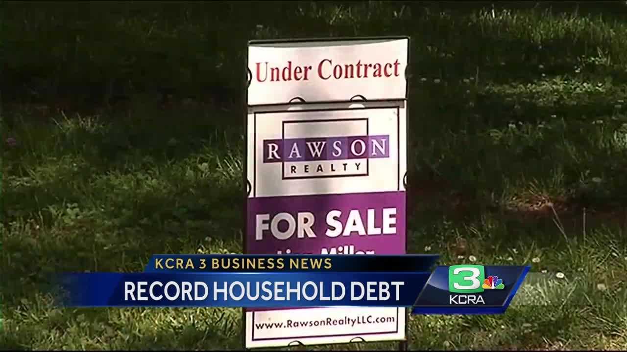 Business News: U.S. household debt hit record in first quarter