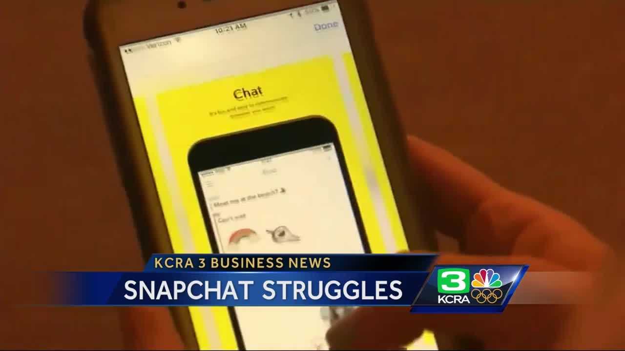 Business News: Snap's stock price plummets