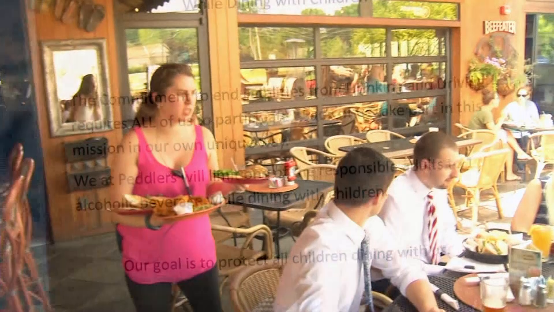 Restaurant enforces '1 drink' policy for parents, those driving