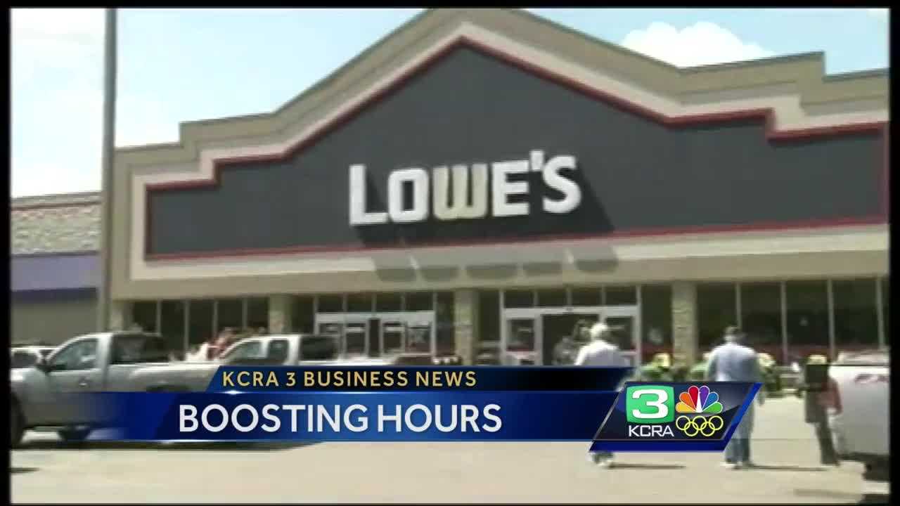 Business News: Lowes adding employees during peak hours
