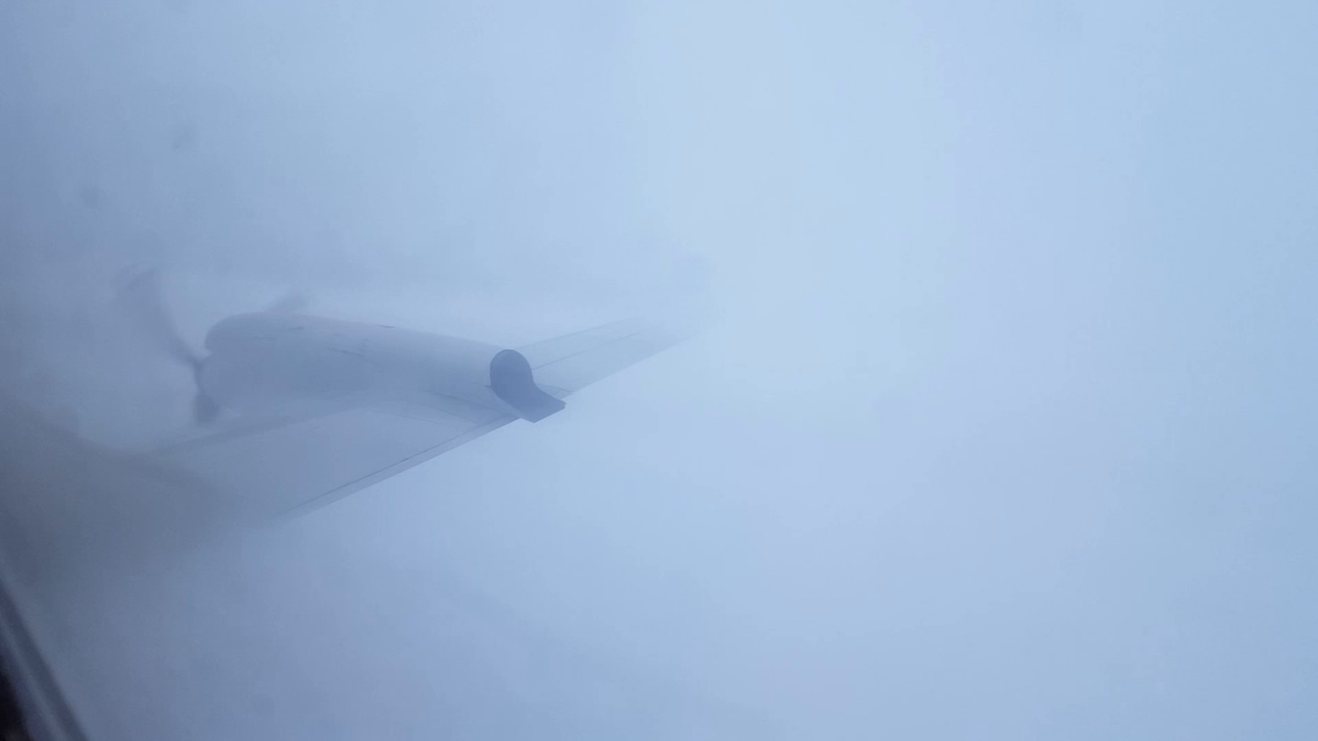 What it's like to fly through Hurricane Harvey