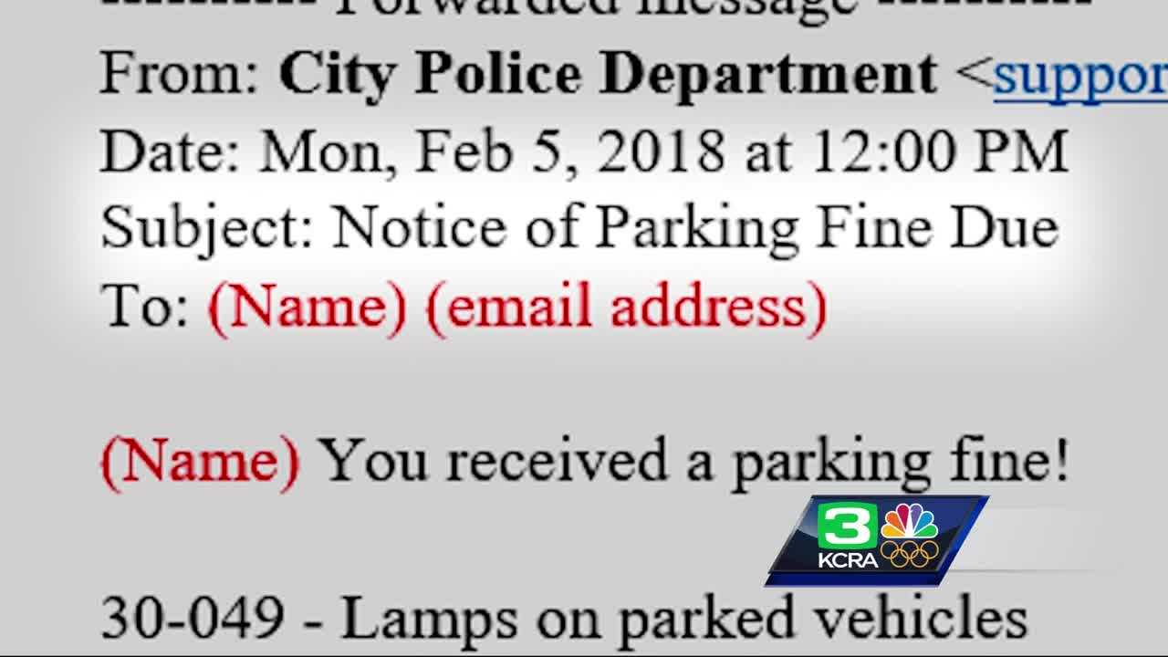 Parking ticket scam targets Davis residents