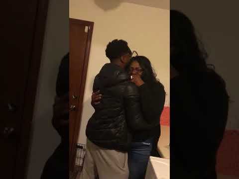 Viral video: Soldier returns after two years to surprise mom for Christmas
