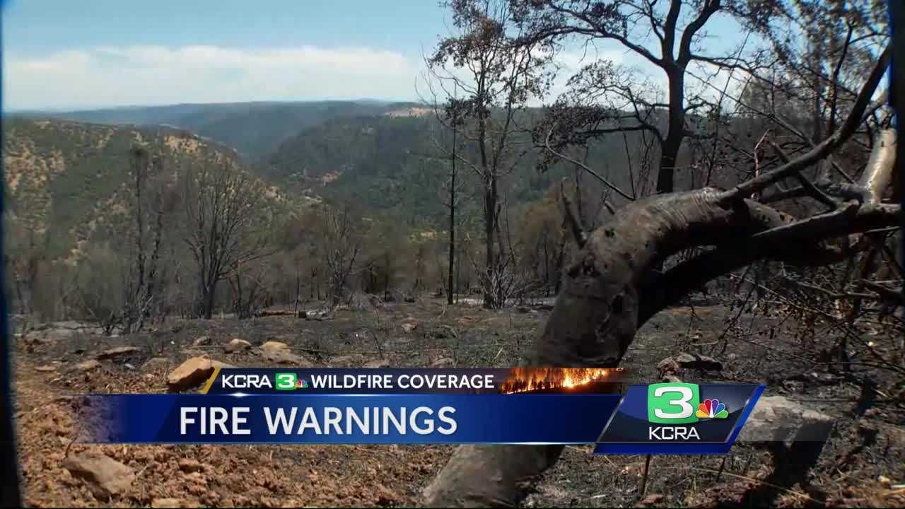 Feeling the heat: Wildfires more possible as mercury rises