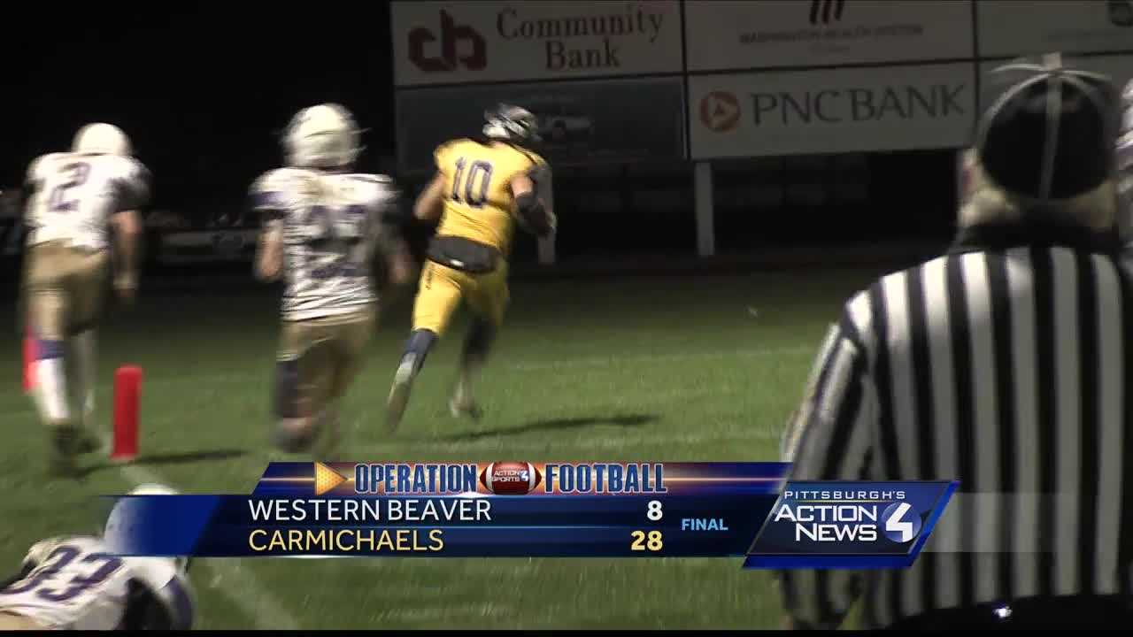 Operation Football: Western Beaver at Carmichaels highlights