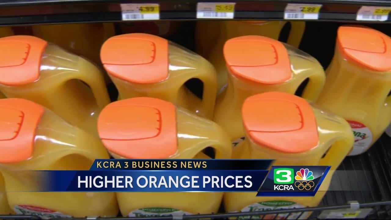 Business News: Orange prices going up