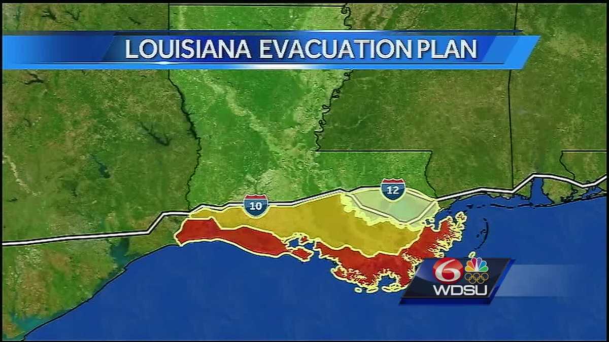 What to know about evacuation plans, contraflow in Louisiana