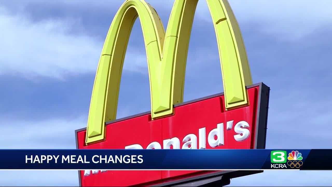 Business News: McDonald's plans to make Happy Meals healthier
