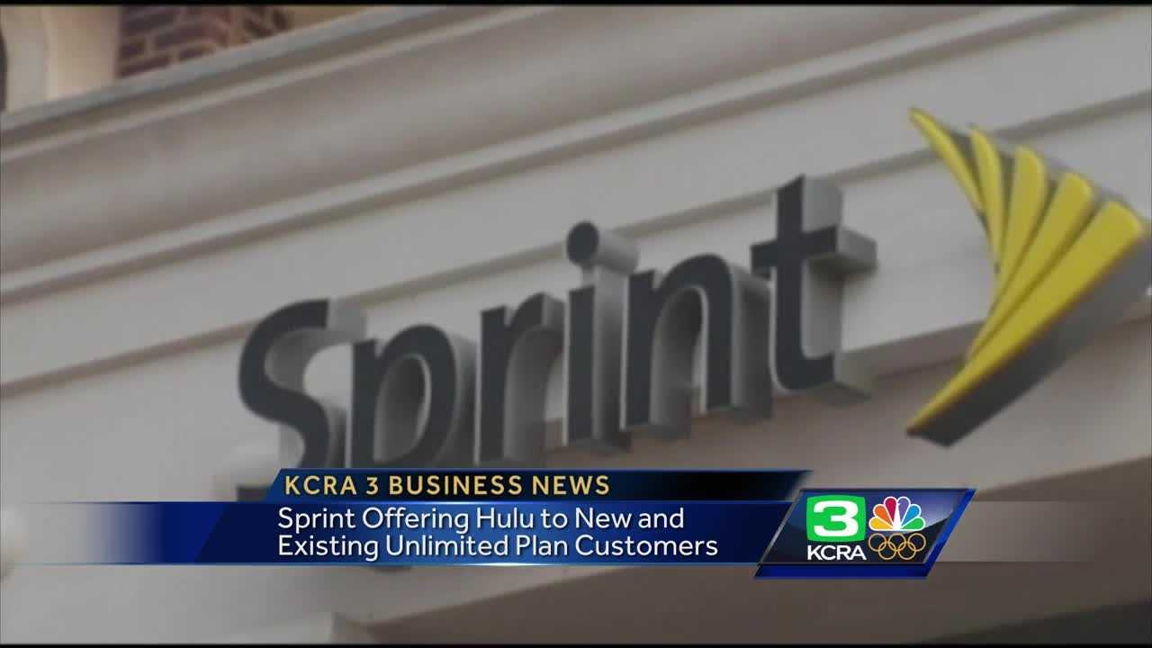 Business News: Sprint adds free Hulu service to its unlimited plan