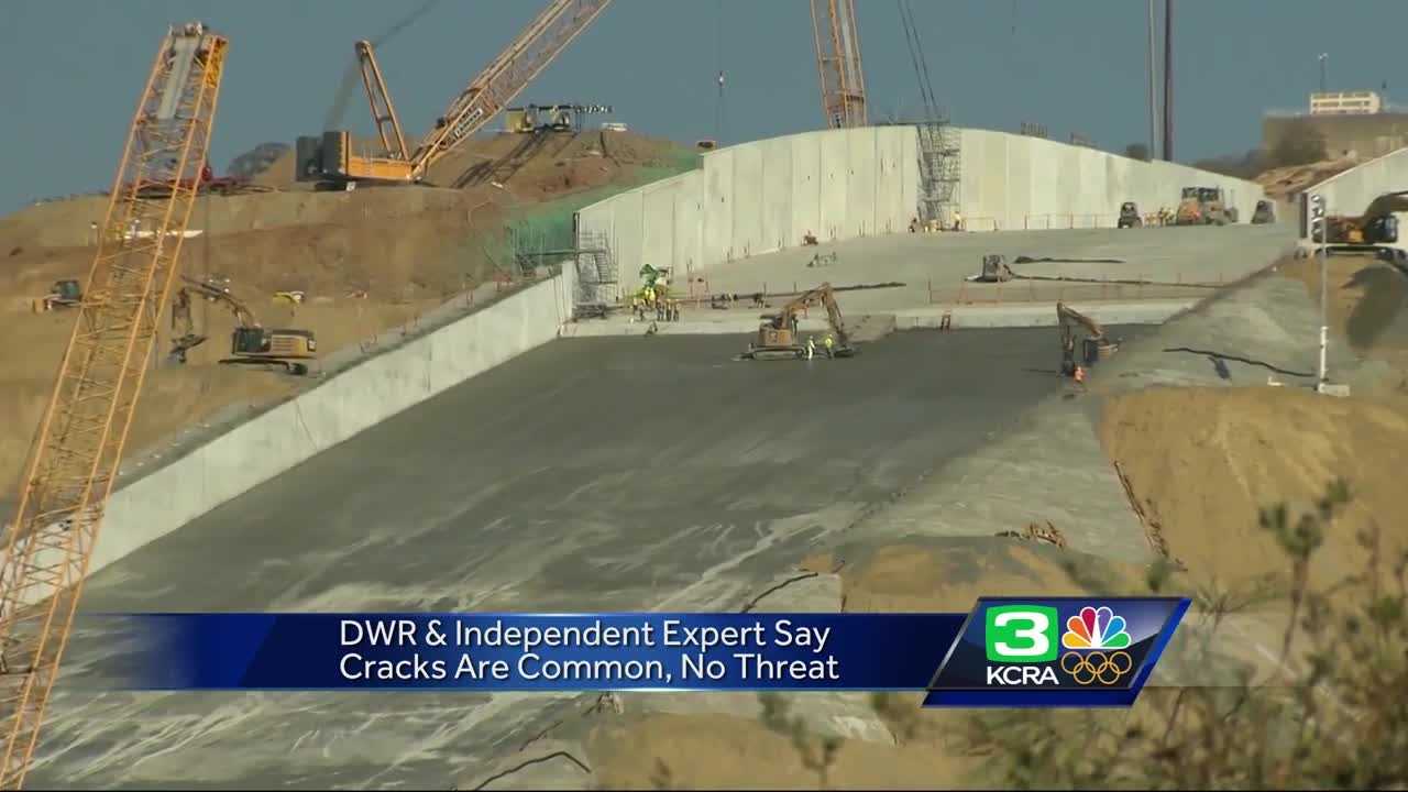 Officials: Cracks in Oroville spillway are normal in massive concrete projects