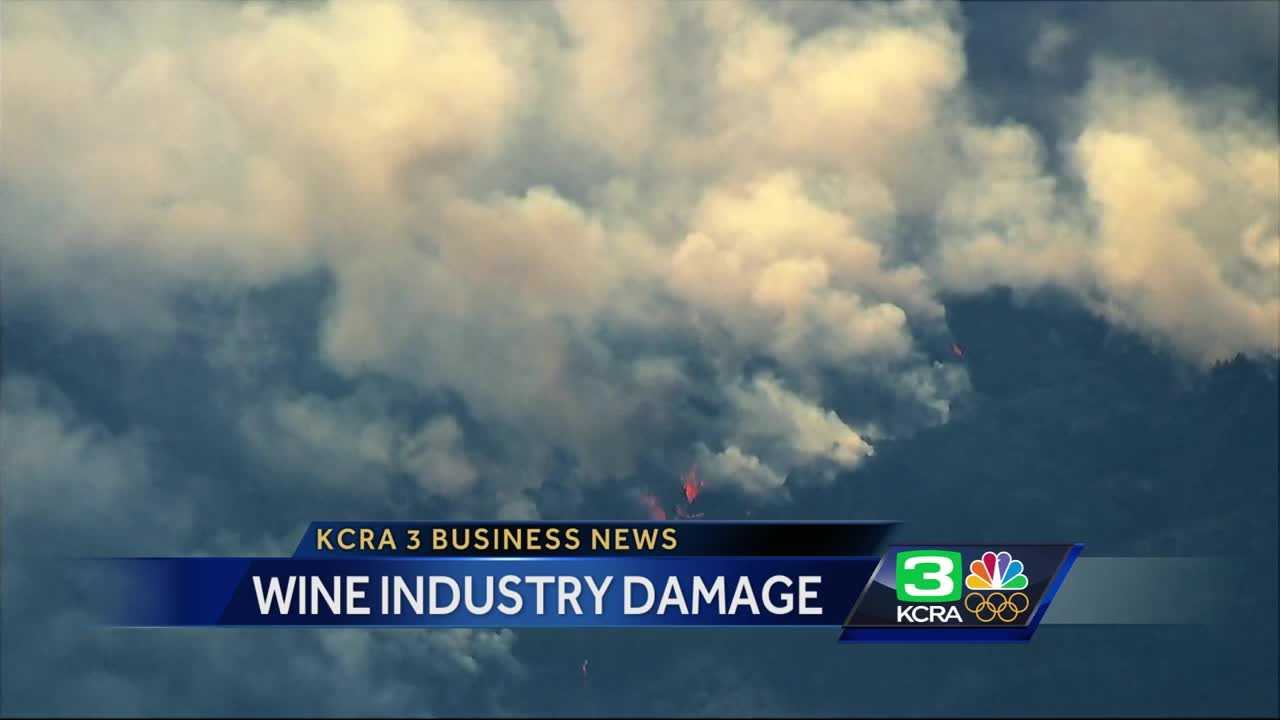 Business News: Fires strike a blow to the wine industry