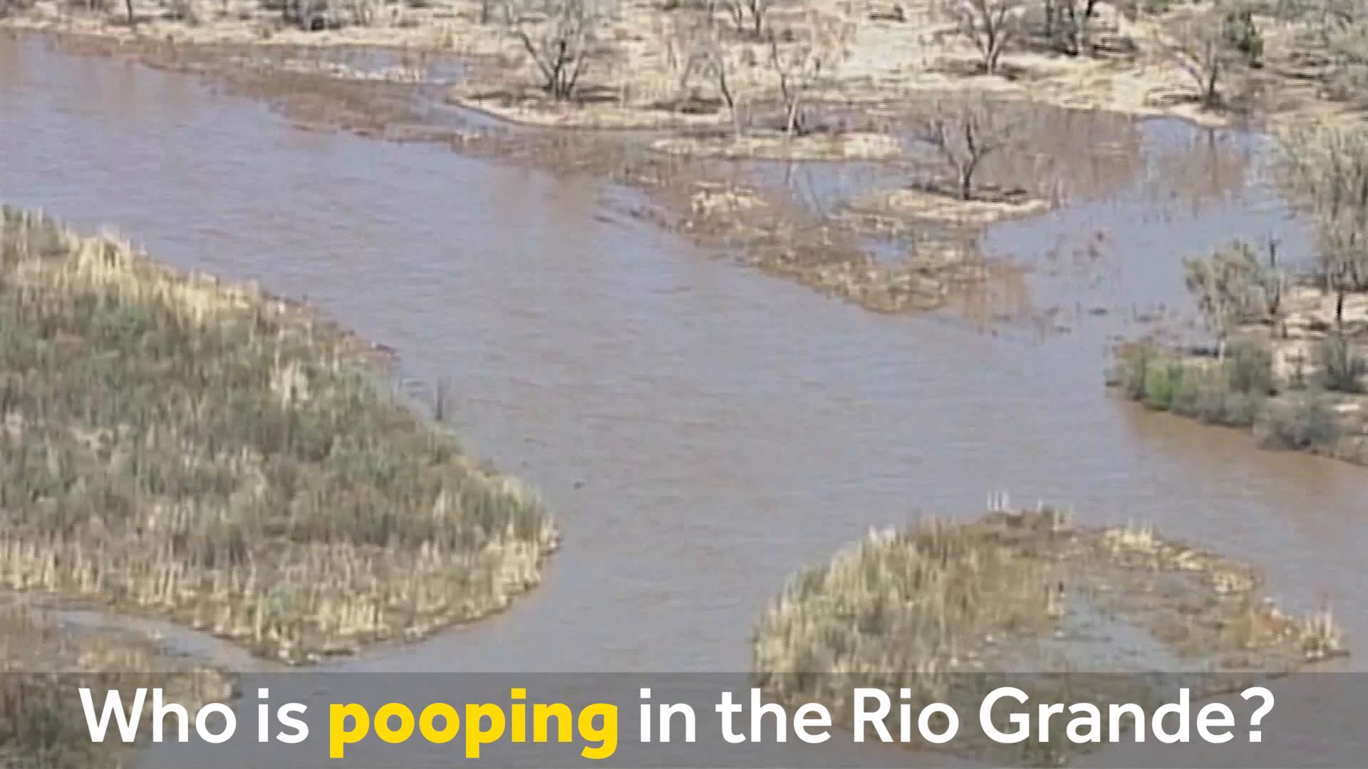 Who is pooping in the Rio Grande
