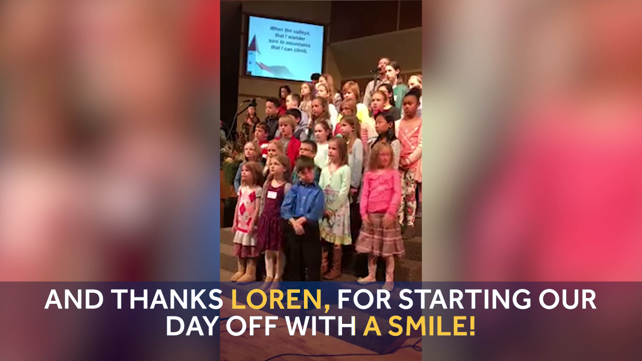 This little girl jamming out at her church concert is the best thing you'll see today
