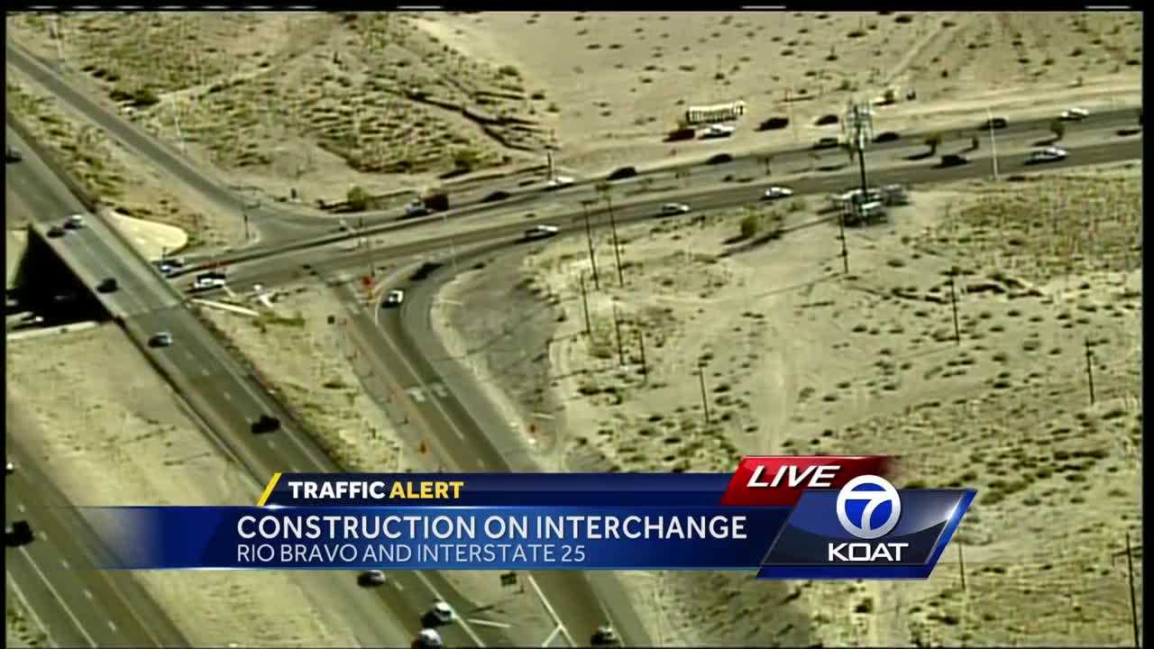 Major construction project underway for busy interchange