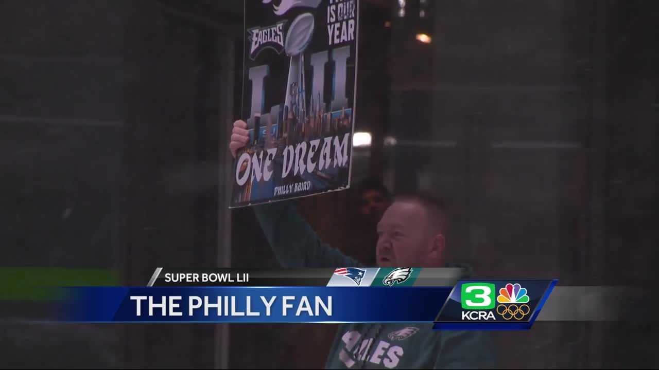 Modesto man shows off Philadelphia Eagles pride