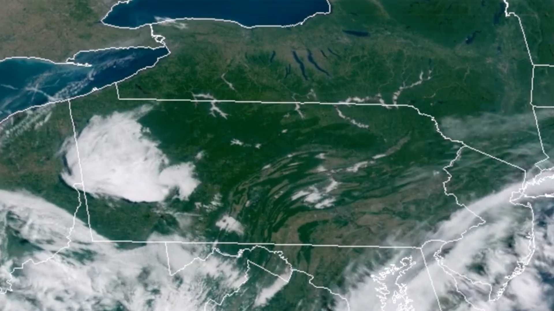 Cool: Watch fog vanish in satellite views