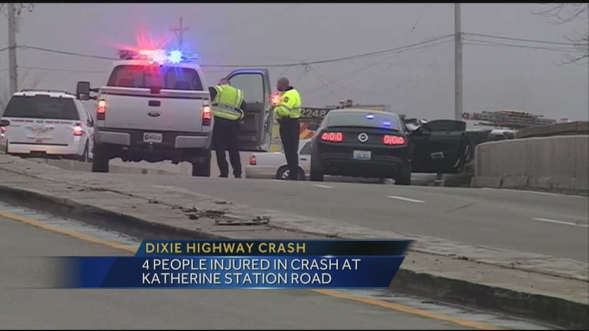 4 people injured in Dixie Hwy. crash