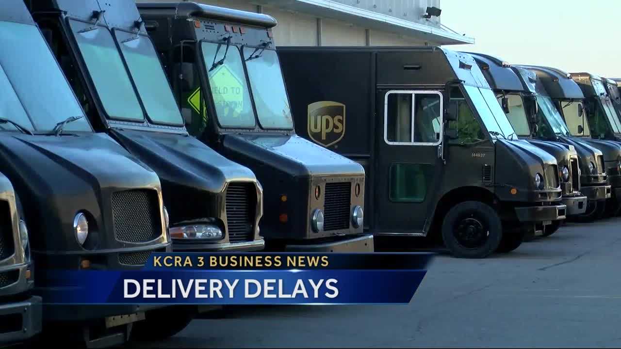 Business News: Heavy volume of shipments causes delivery delays for UPS