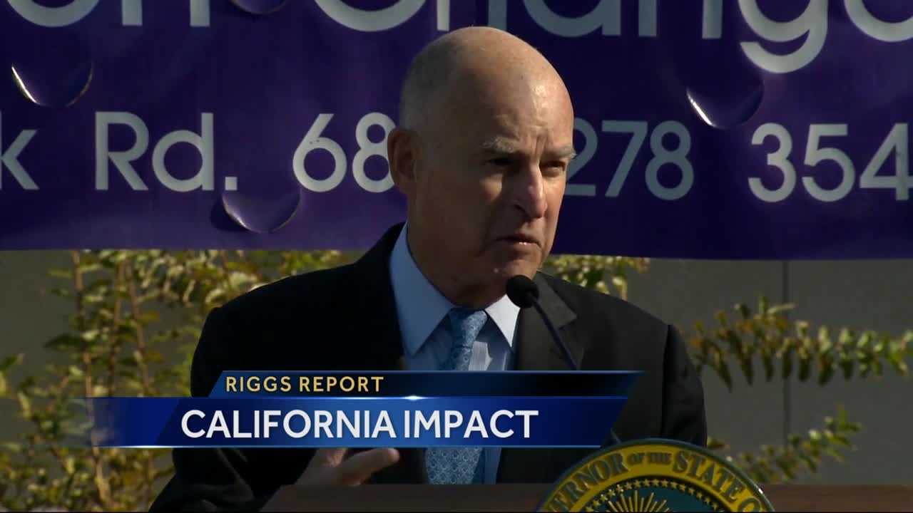 The Riggs Report: Gov. Jerry Brown calls Republican tax plan "evil in the extreme"