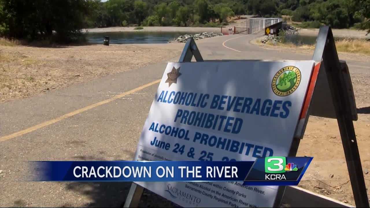 Officials ban alcohol on American River during event