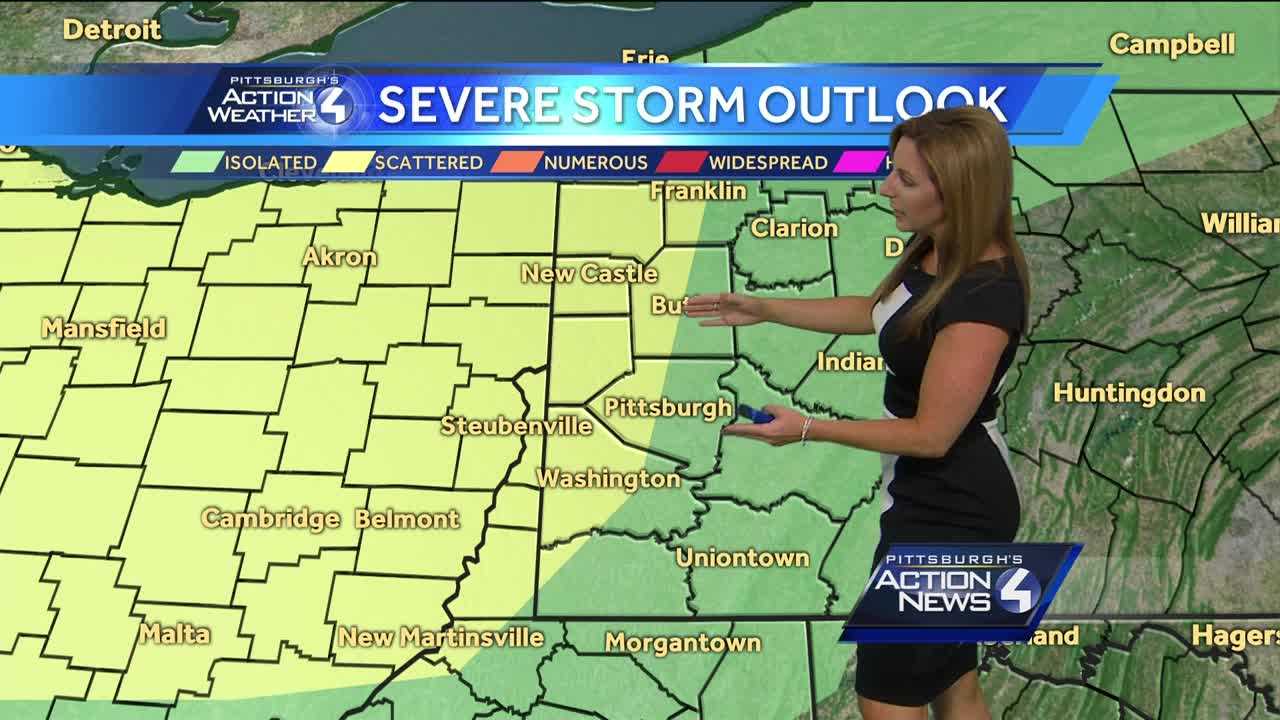 Pittsburgh's Action Weather forecast: More storms possible today