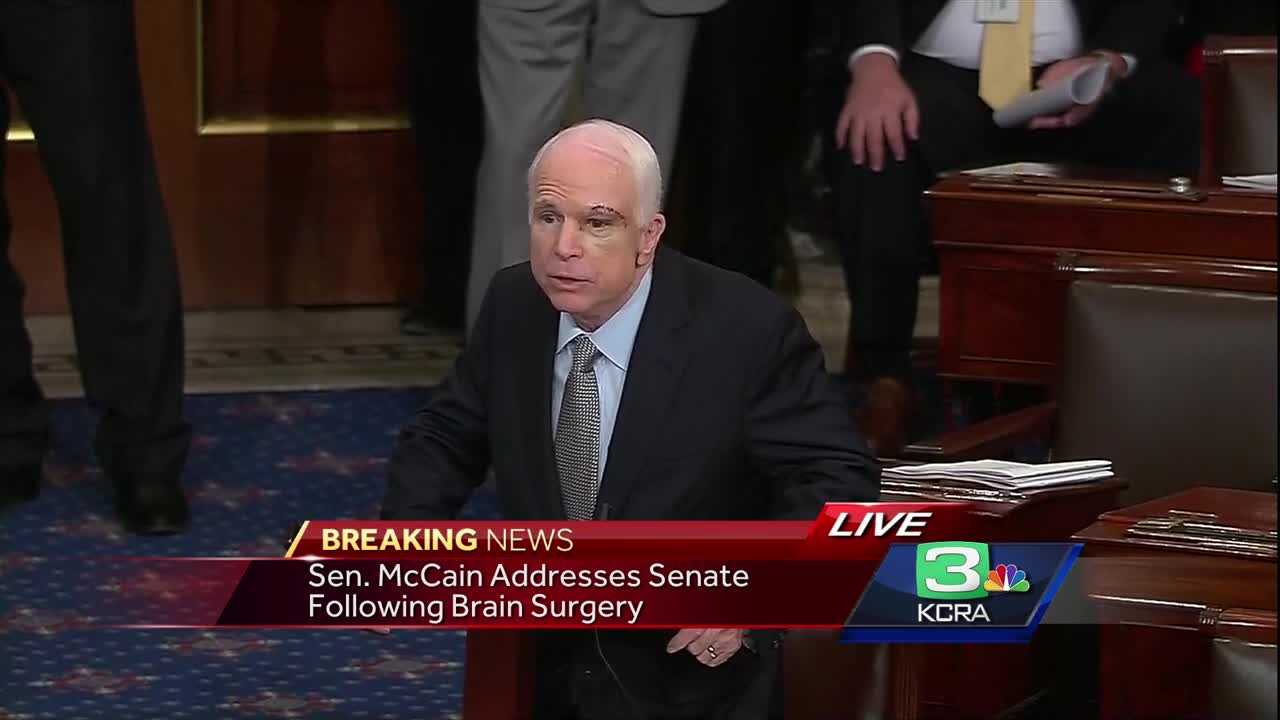 Sen. McCain: 'Stop listening to the bombastic loudmouths'