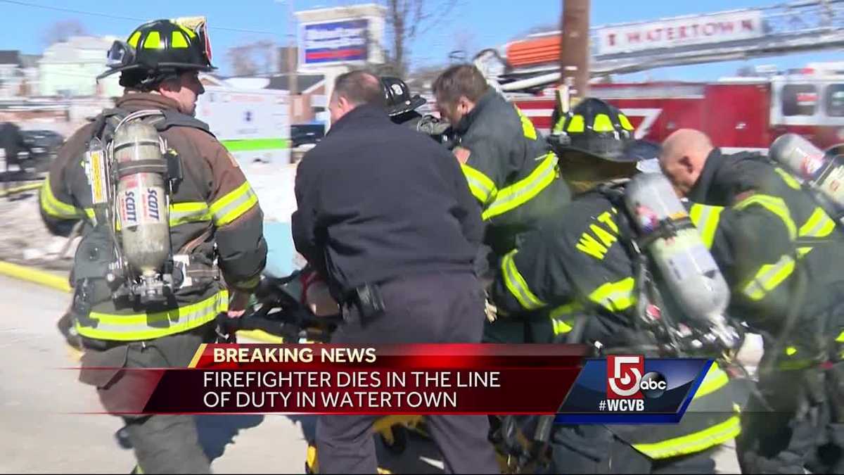 Firefighter dies in the line of duty