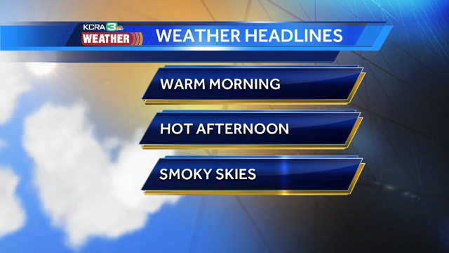Possible record heat and poor air quality