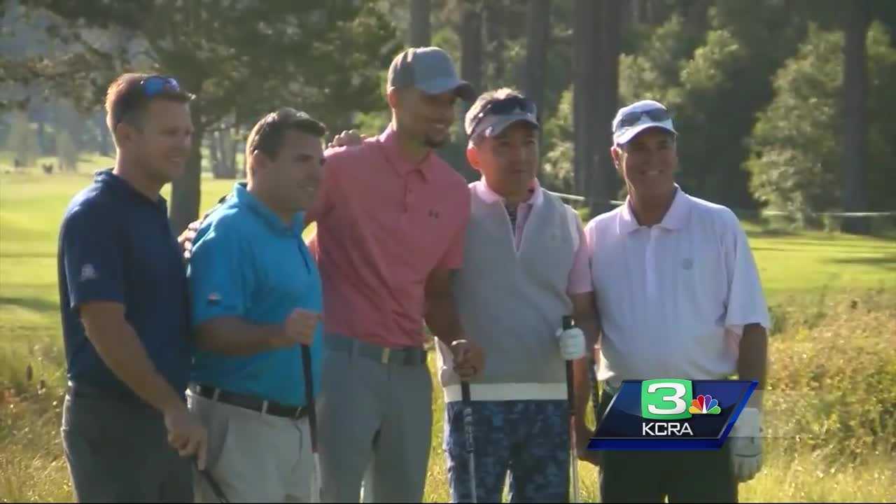 Steph Curry, other celebs tee off at Lake Tahoe golf tourney