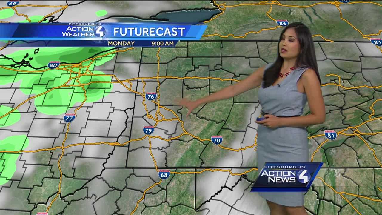 Friday night into Saturday morning forecast