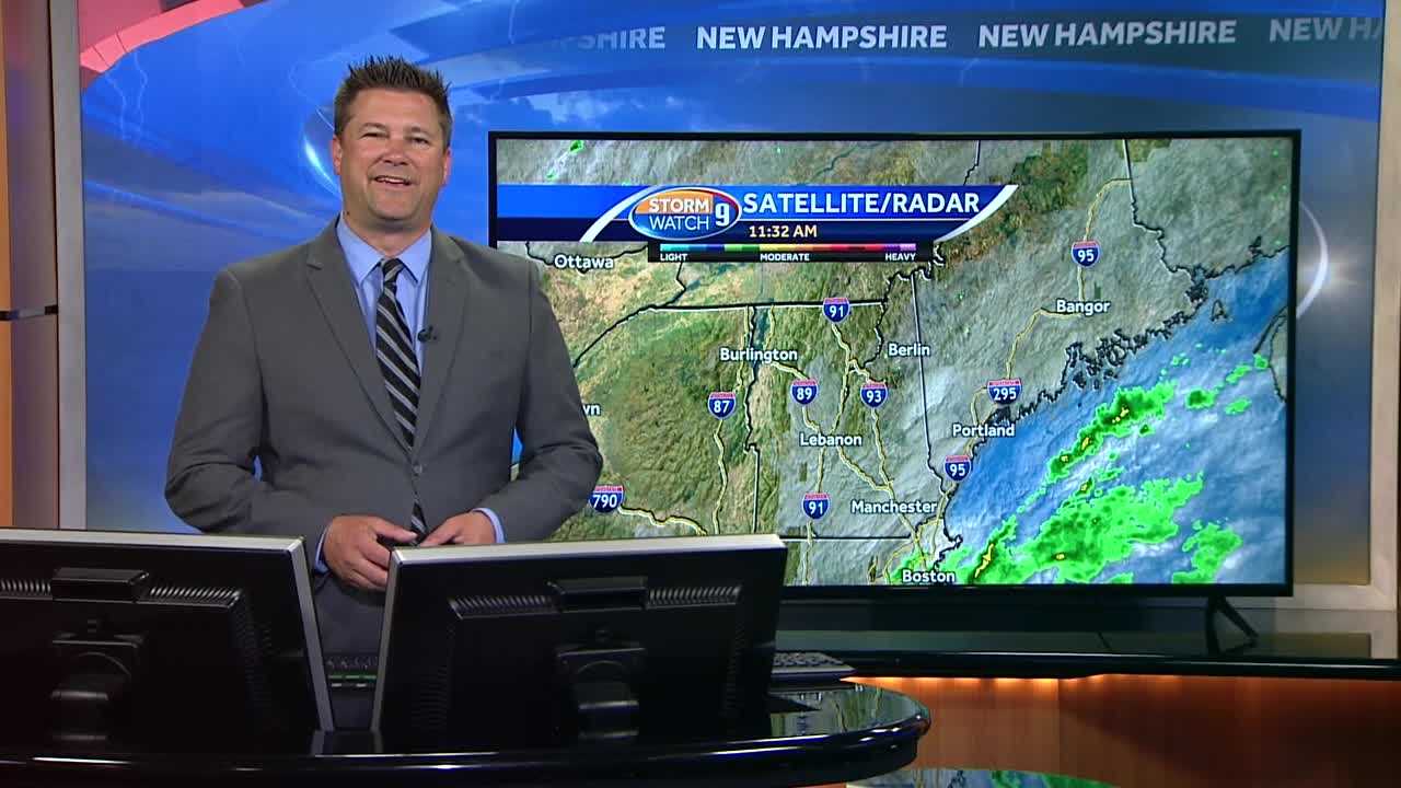 Watch: Clouds, showers push in from Hurricane Jose
