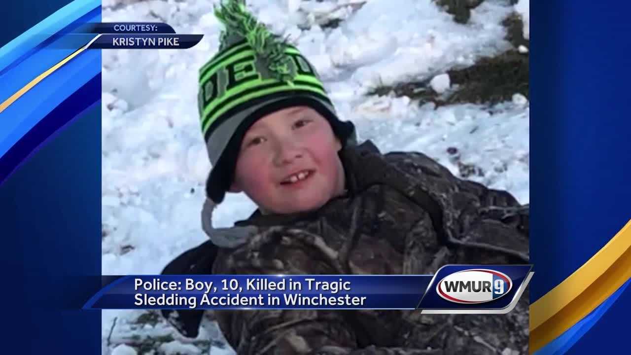 Boy, 10, killed in tragic sledding accident in Winchester New