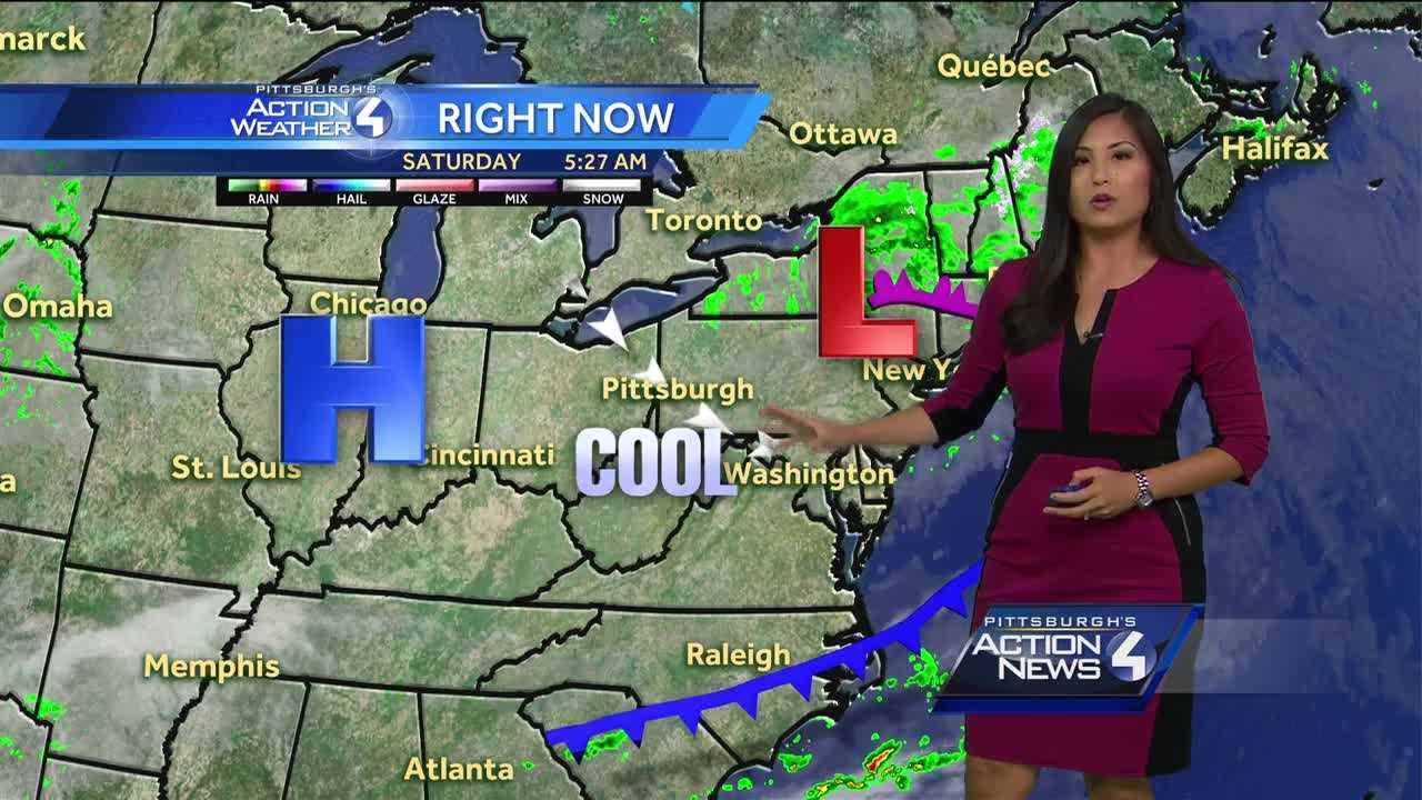 Fall-like forecast for the weekend