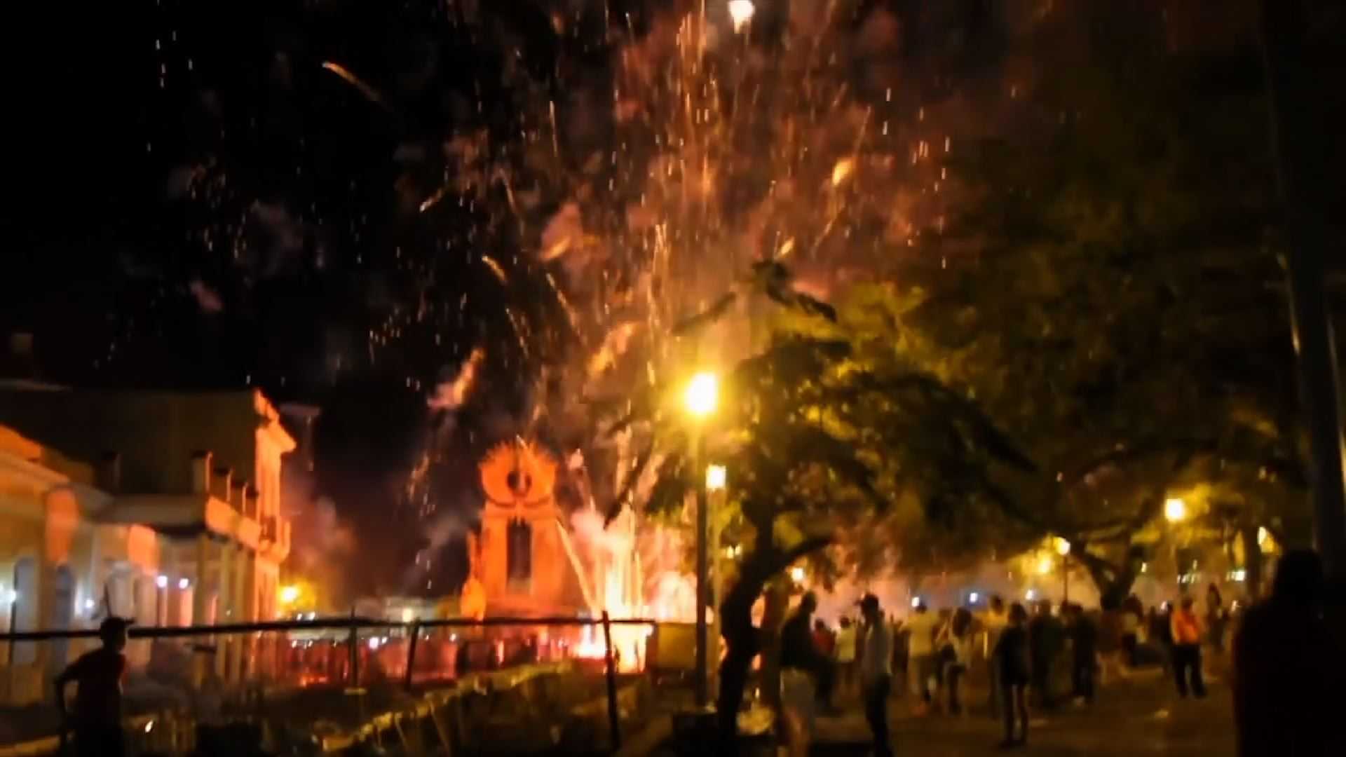 Fireworks accident leaves dozens hurt in Cuba