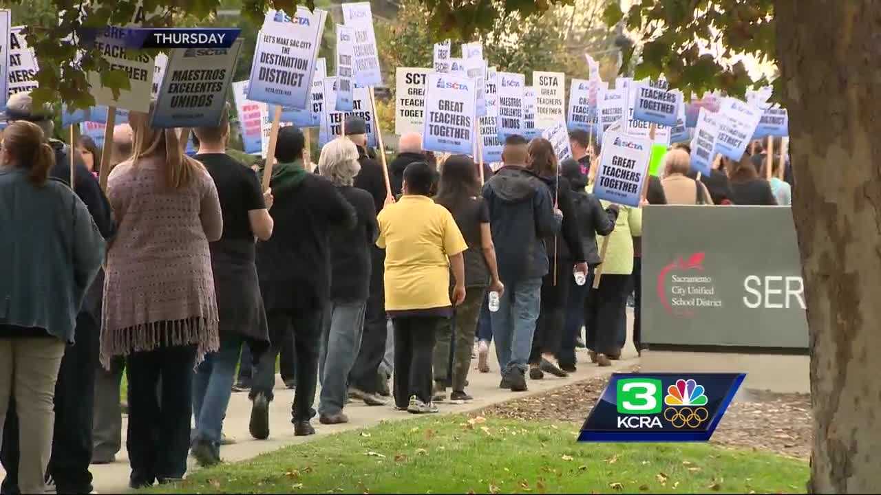 Sacramento teachers prepare to strike with no deal in sight