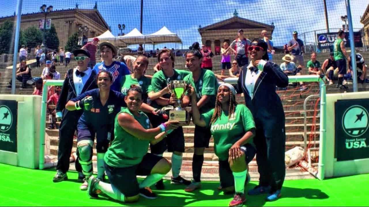 Soccer helping to get women off the streets