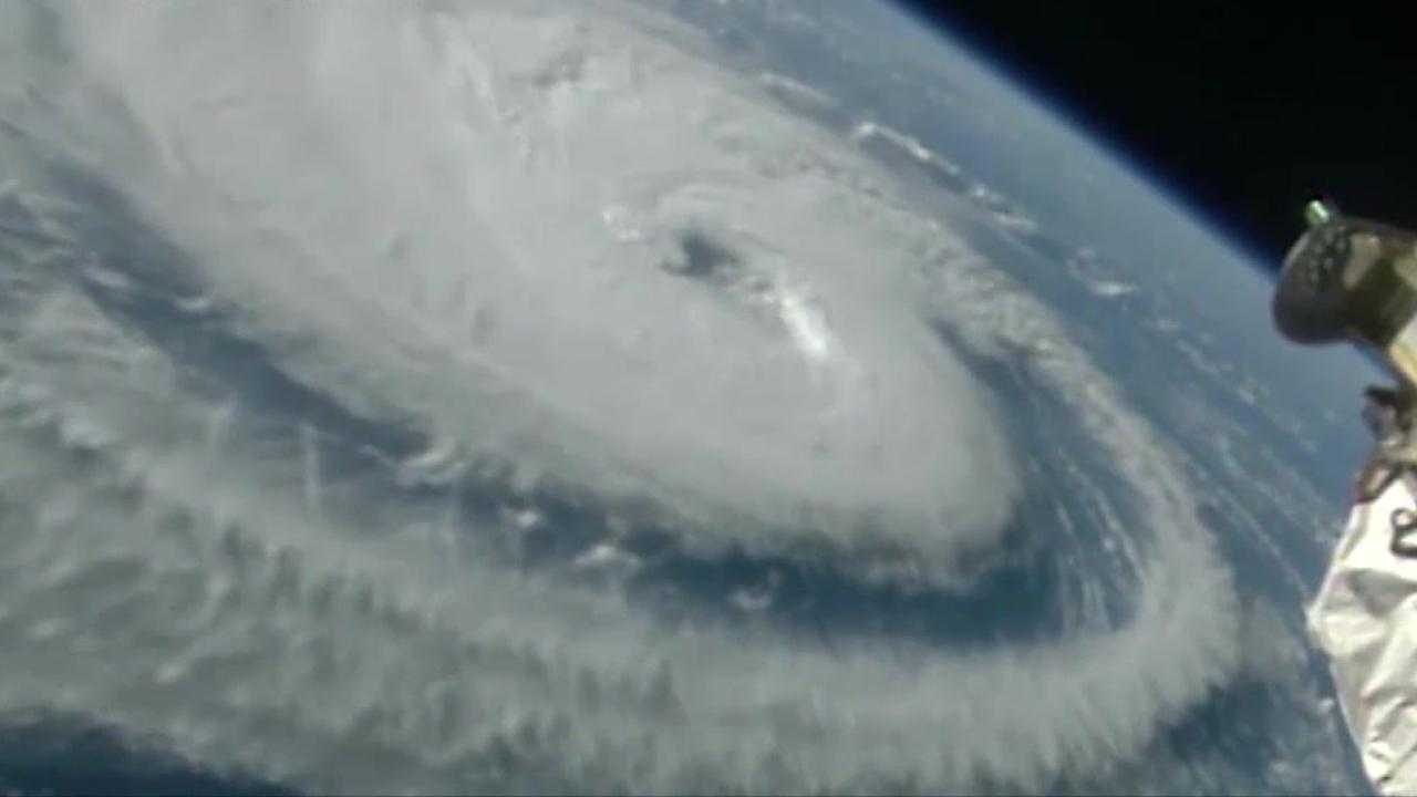 This is what a hurricane looks like from space