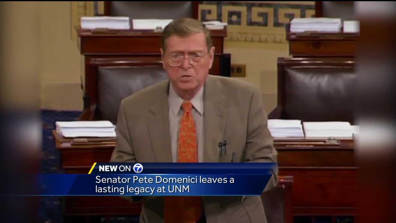 Sen. Pete Domenici leaves lasting legacy at UNM