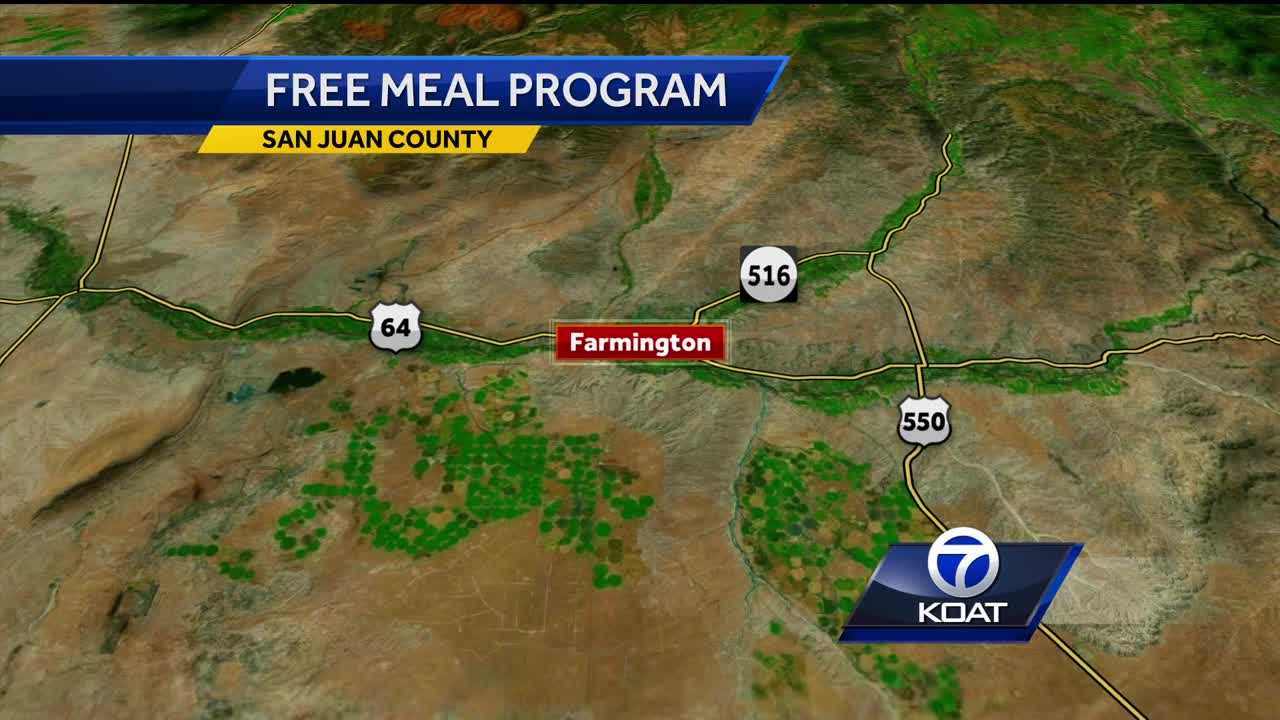 Free meals for Farmington students