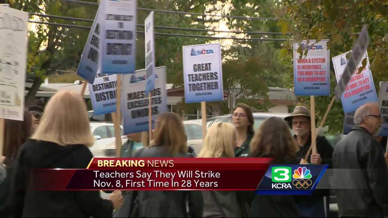 Sacramento teachers could strike in early November