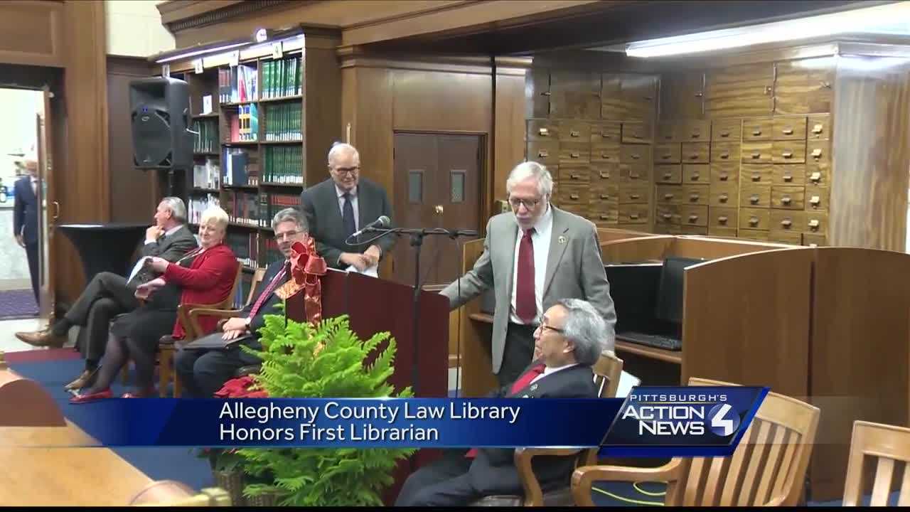 Allegheny County Law Library honors first librarian