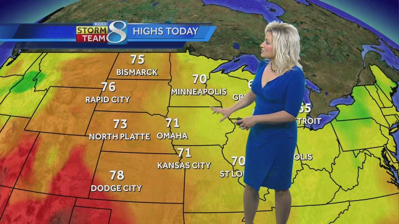 KCCI 8 News Sunday Forecast