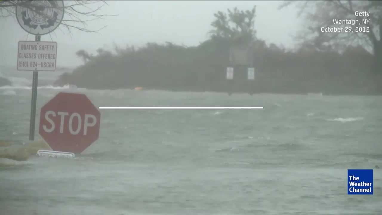 Fierce winds and heavy rain expected to hit New York on Sandy anniversary
