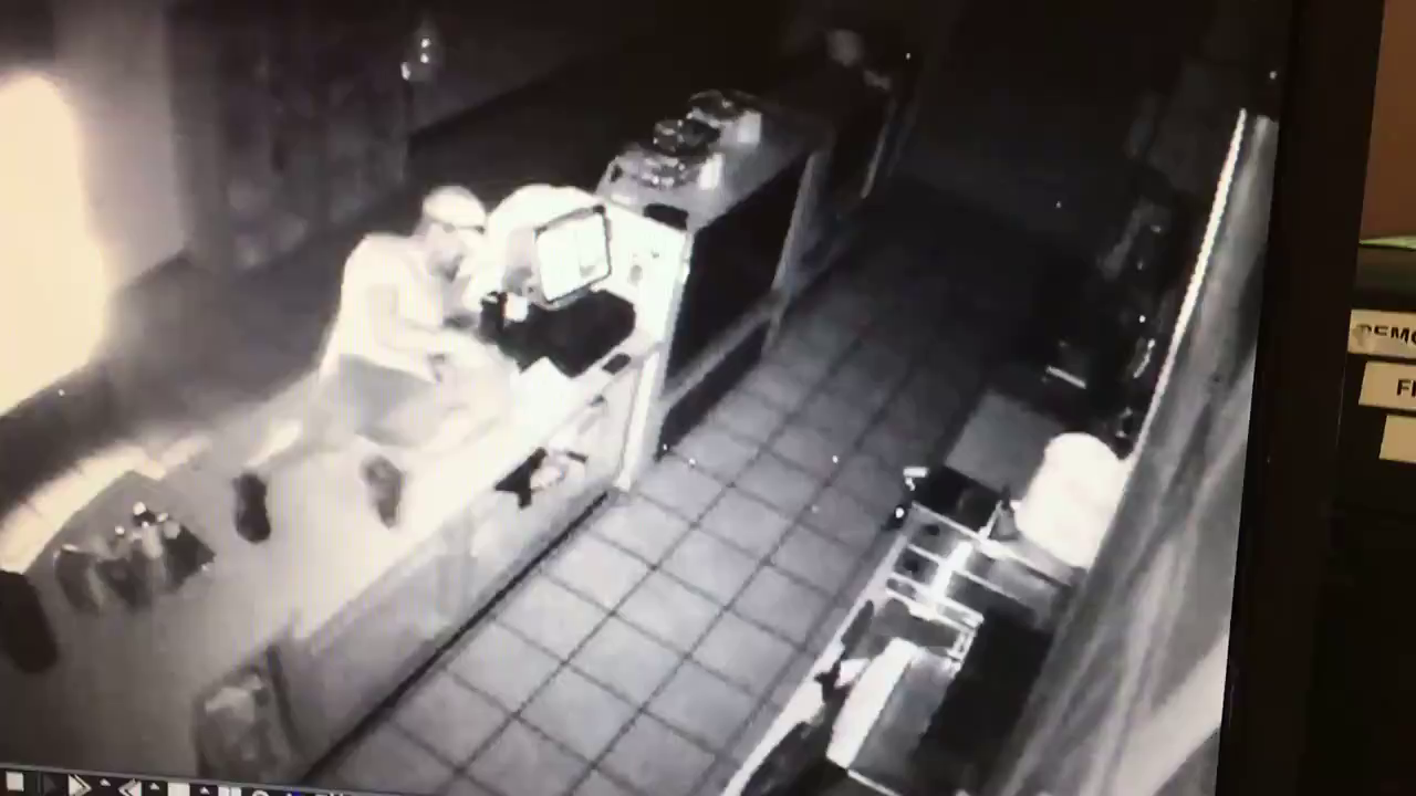 Surveillance video catches Rebel Donut robbery in action