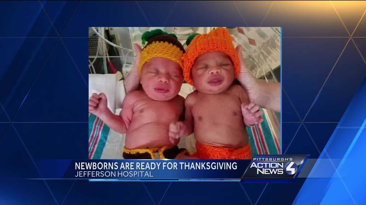 Pumpkins, acorns and turkeys, oh my! These newborns are ready for Thanksgiving