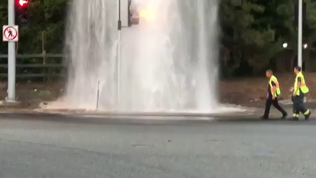 Placer County fire hydrant stuck by DUI driver