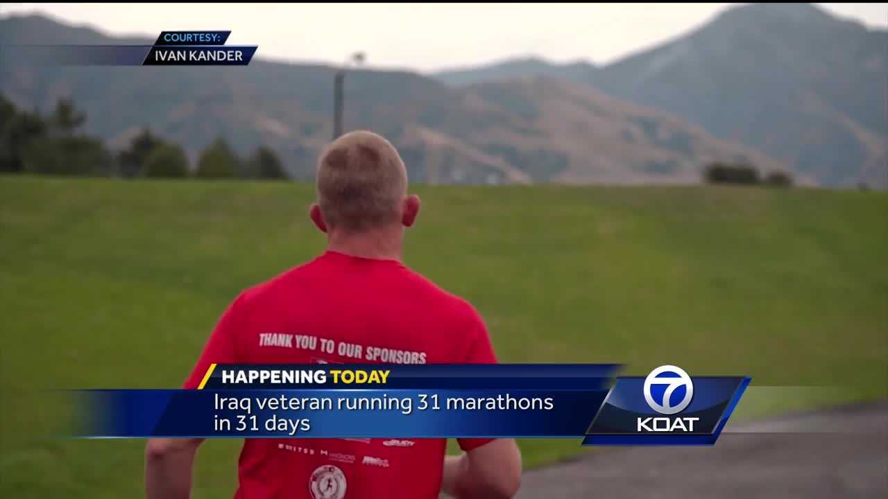 Veteran Running 31 Marathons in 31 Days